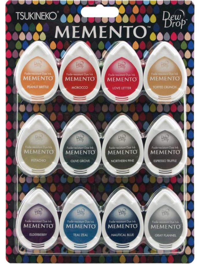 מארז דיו ממנטו - Memento Dew Drop Dye - Gum Drops