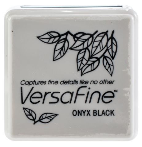 כרית דיו - VersaFine Pigment Mini Ink Pad-Black Onyx