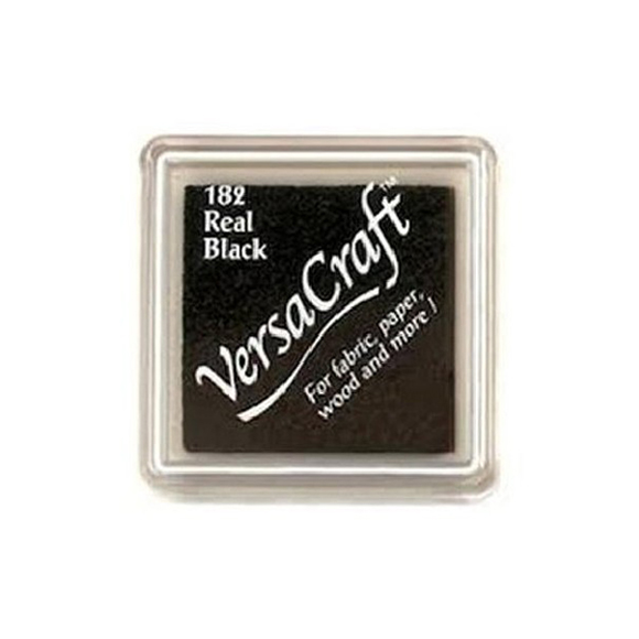 כרית דיו לבד VersaCraft Mini Ink Pad - Real Black