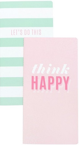 מחברת מידורי - Journal Studio Inserts 2 Piece - Happy