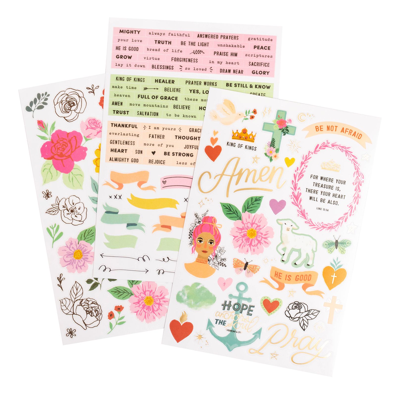 ספר מדבקות - Creative Devotion - Sticker Book