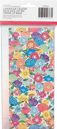 מחברת מידורי - Journal Studio Inserts 2 Piece - Tri-Floral