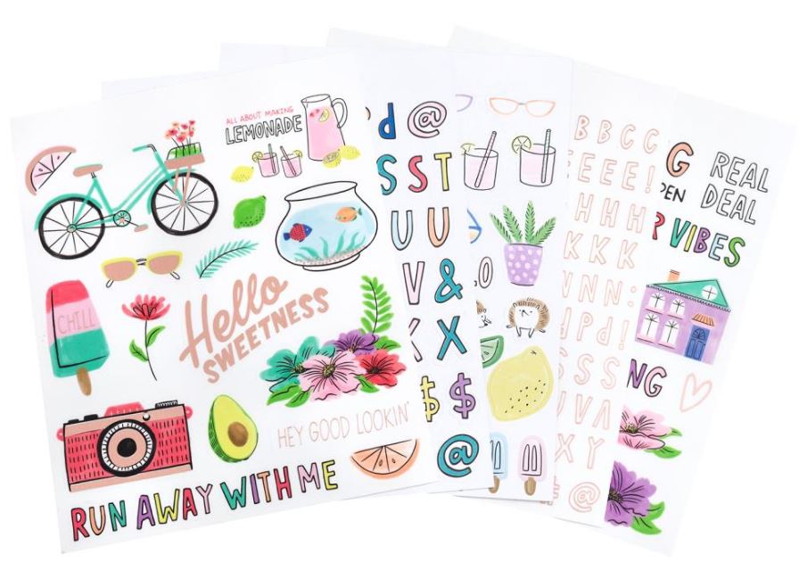 ספר מדבקות - Amy Tan Stay Sweet Sticker Book 445/Pkg