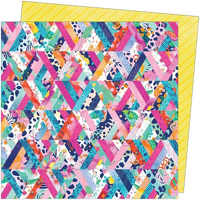דף קארדסטוק 12&quot; 2176- Go the Scenic Route - Paper 08