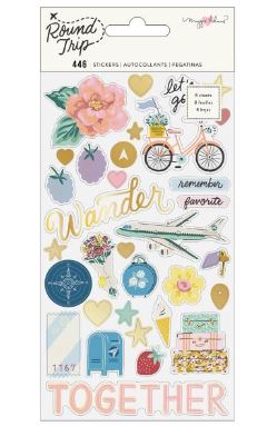ספר מדבקות - Maggie Holmes Round Trip Sticker Book