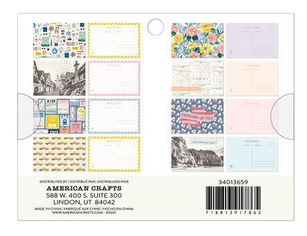 מארז גלויות - Maggie Holmes Round Trip Postcard Book
