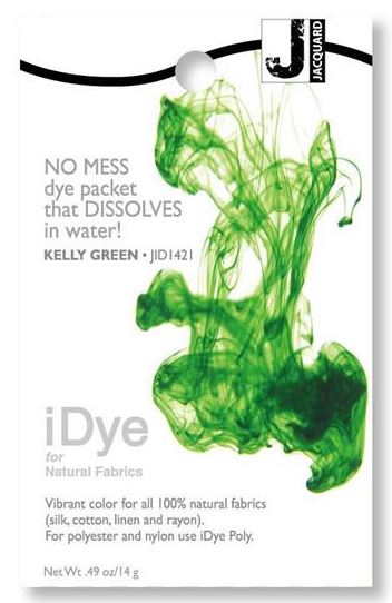 צבע לבדים טבעיים - ירוק - iDye for Natural Fabrics
