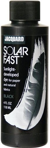 צבע להדפסי שמש - acquard SolarFast Dyes - Black