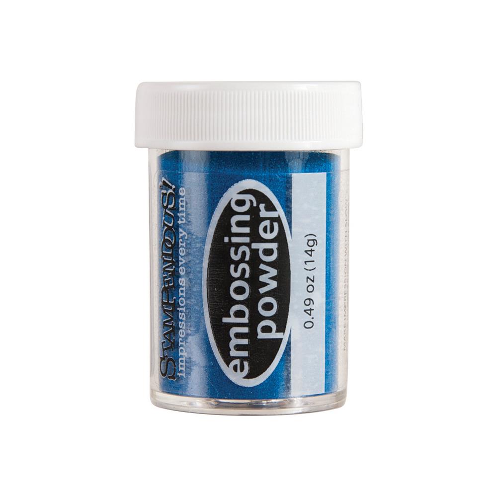 אבקת הבלטה - Embossing Powder - Turquoise Clear
