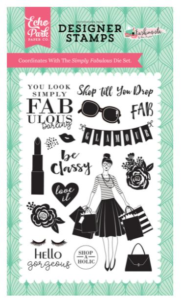 חותמות סיליקון - SIMPLY FABULOUS - Designer Stamps