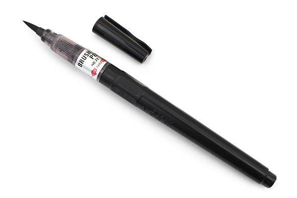 Zig Cartoonist Brush Pen-No. 22 - Black