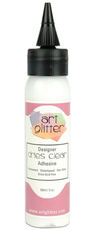 Art Institute Glitter Designer Dries Clear Adhesive