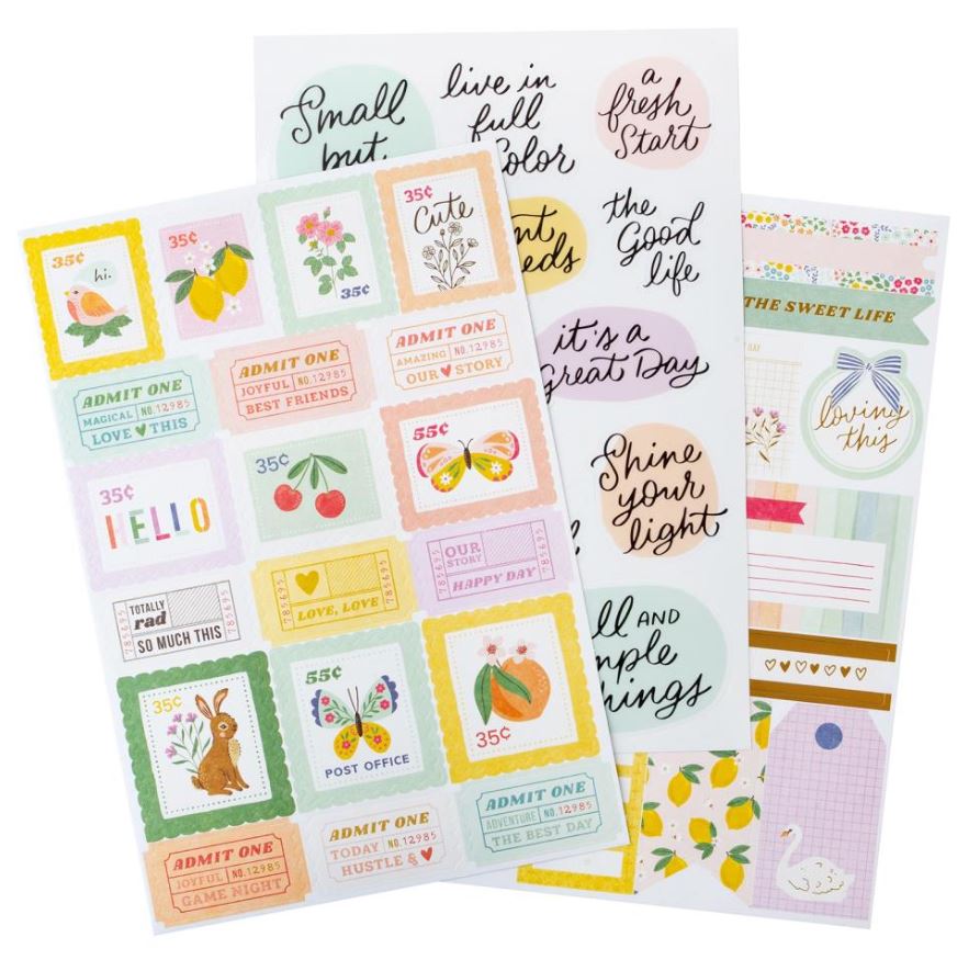 ספר מדבקות - Bea Valint Sketchbook Sticker Book