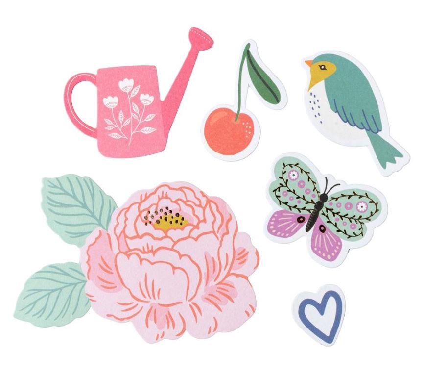חיתוכי נייר - Bea Valint Sketchbook Ephemera Die-Cuts