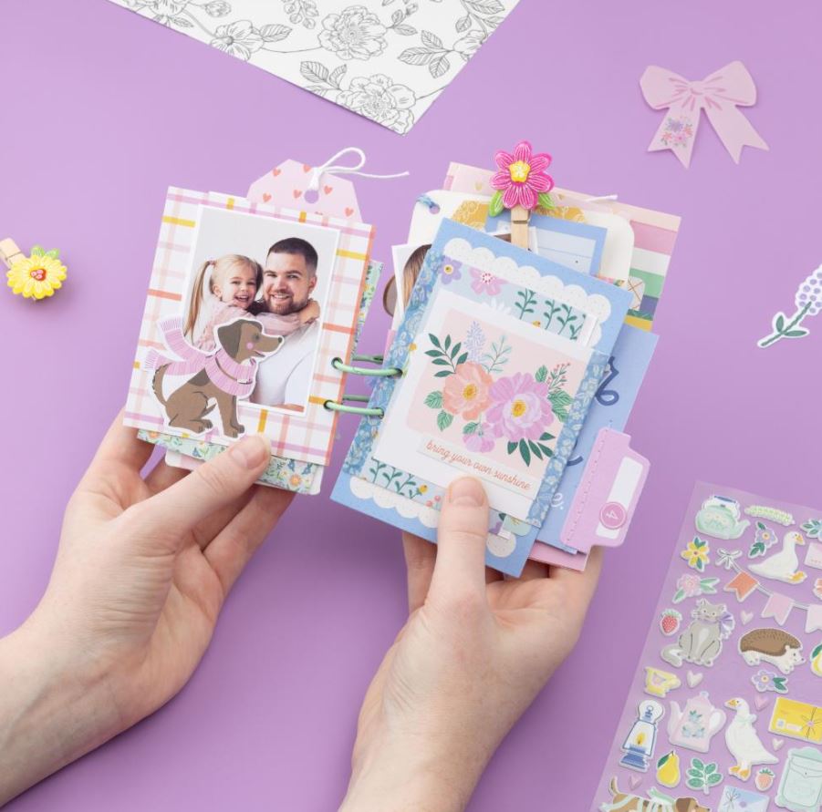 מדבקות פאף - American Crafts Poppy And Pear Puffy Stickers