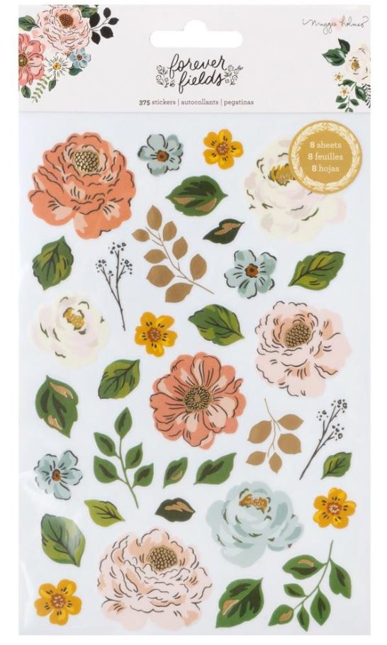 ספר מדבקות - Maggie Holmes Forever Fields Sticker Book