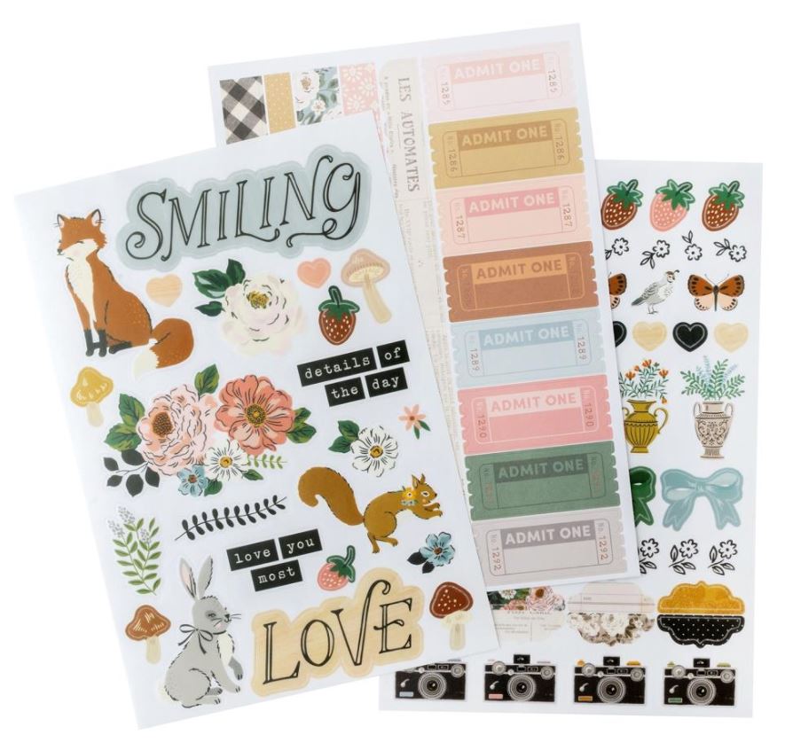 ספר מדבקות - Maggie Holmes Forever Fields Sticker Book