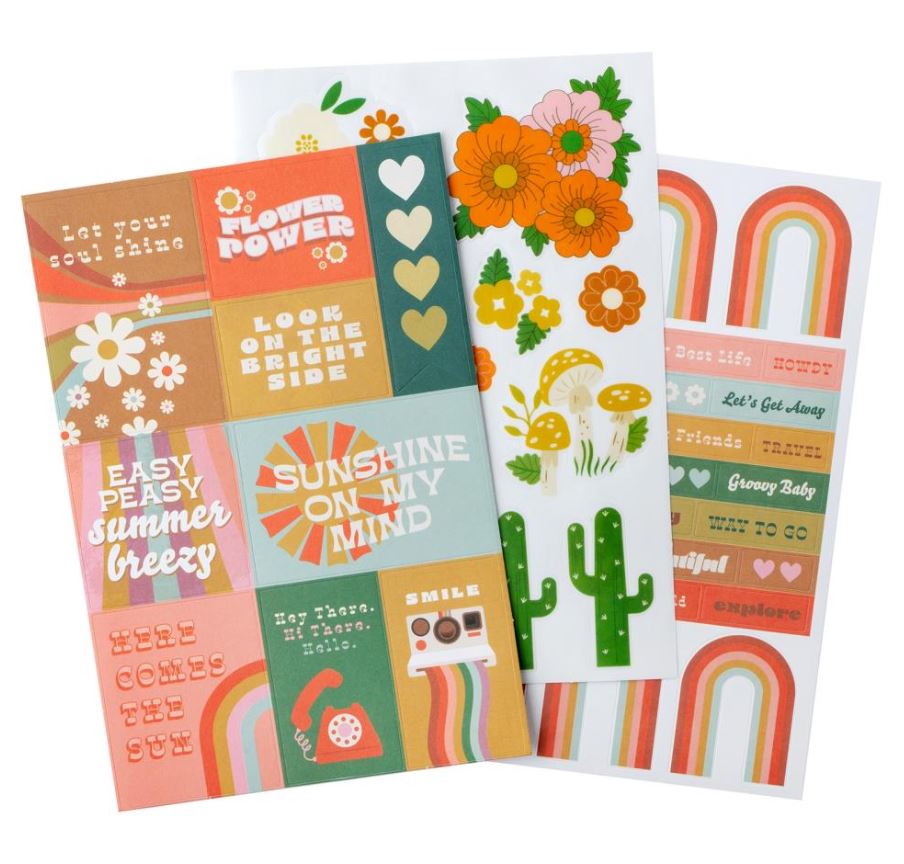 ספר מדבקות - Jen Hadfield Groovy Darlin' Sticker Book