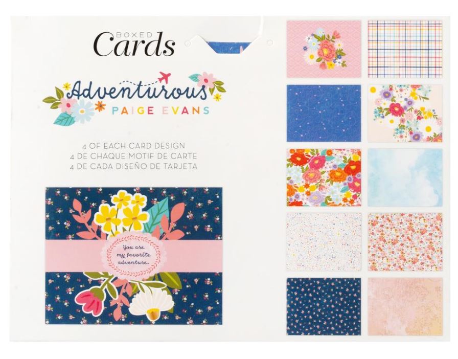 מארז כרטיסי ברכה ומעטפות - Paige Evans A2 Cards W/Envelopes