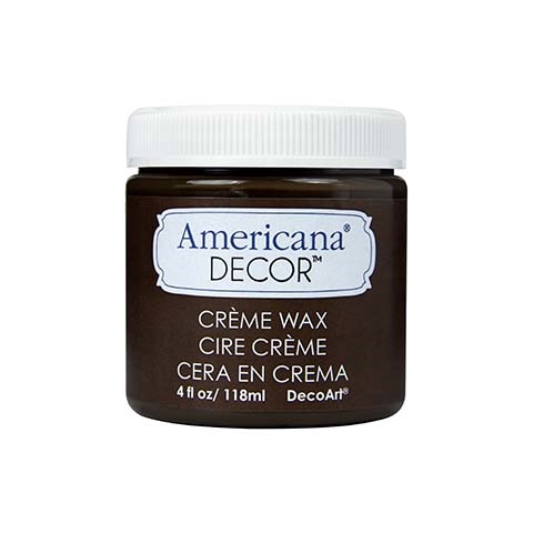 Americana Decor - Deep Brown Creme Wax 118 ml