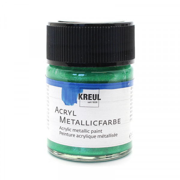 Acryl Metallicfarbe - Metallic Green