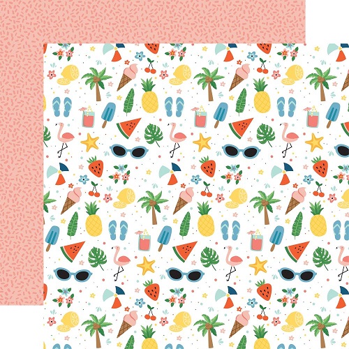 דף קארדסטוק 2153- Summertime - Sunshiny Day