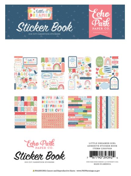 ספר מדבקות - LITTLE DREAMER GIRL - Sticker Book