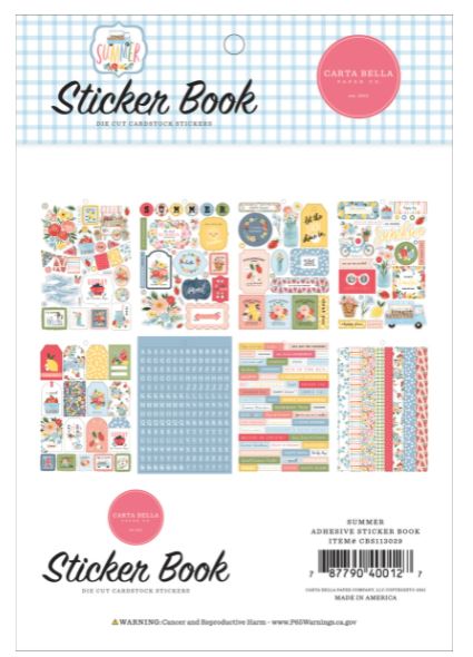 ספר מדבקות - SUMMER - Sticker Book