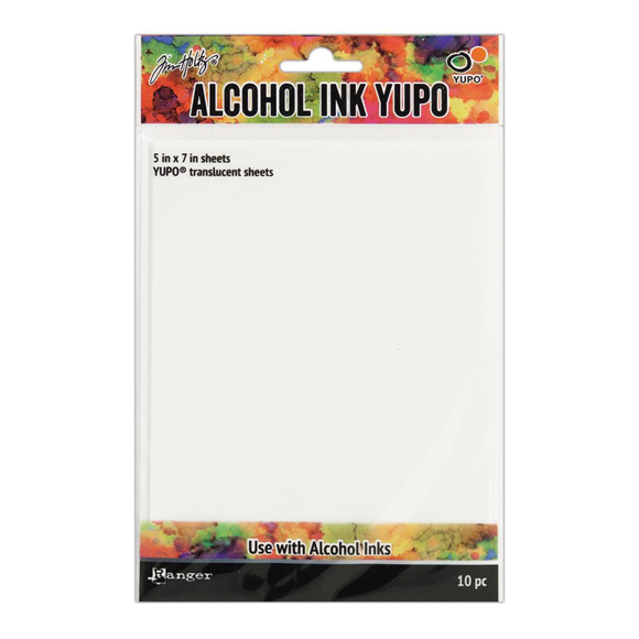 מארז דפים - Alcohol Ink Translucent Yupo Paper