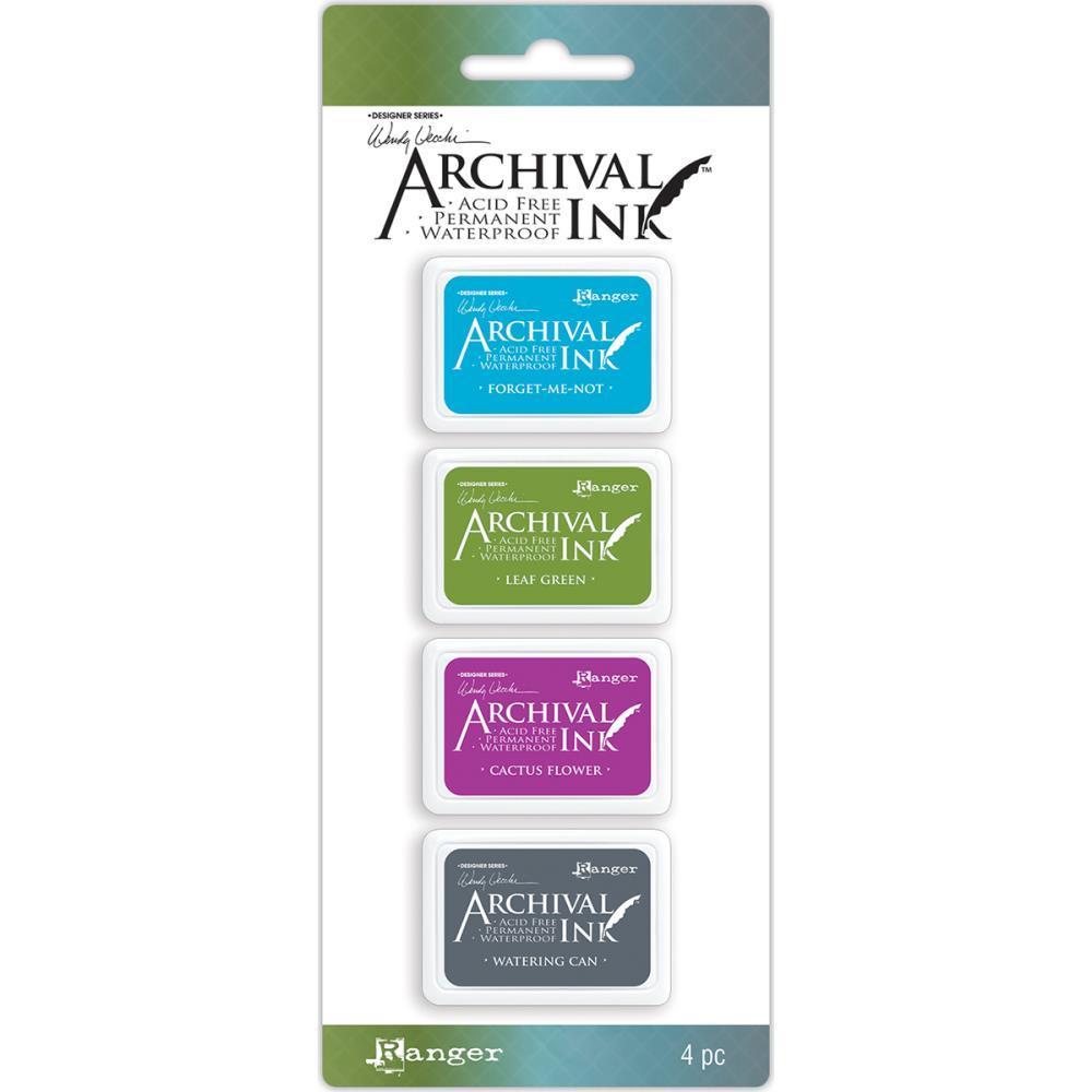 סט 4 כריות דיו #2 Wendy Vecchi Archival Mini Ink Pad