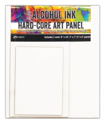 מארז לוחות - Tim Holtz Alcohol Ink Hard Core Art Panel