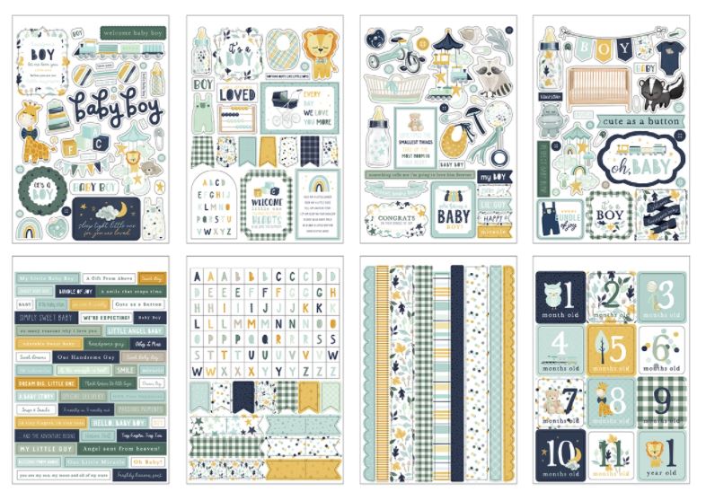 ספר מדבקות - IT'S A BOY - Sticker Book