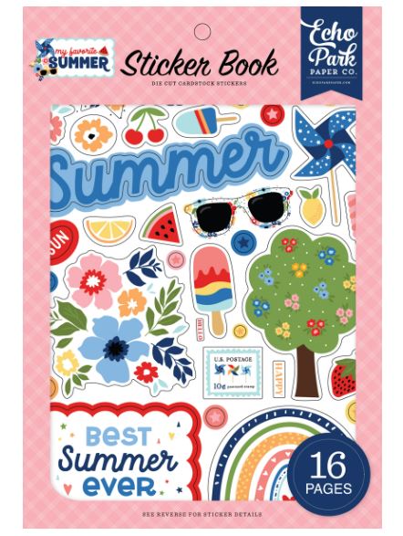 ספר מדבקות - MY FAVORITE SUMMER - Sticker Book