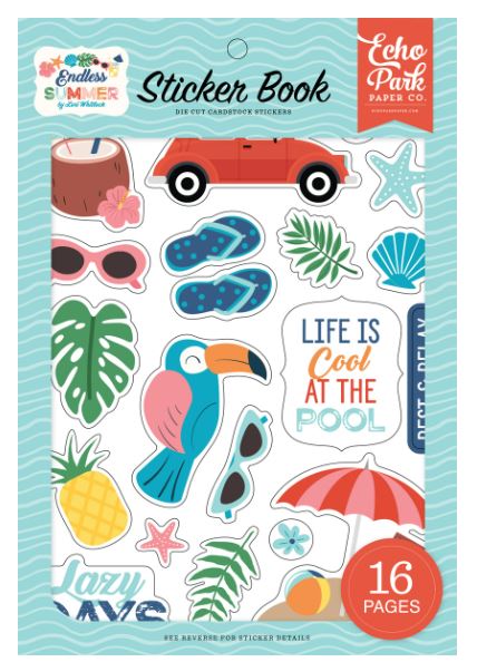 ספר מדבקות - ENDLESS SUMMER - Sticker Book