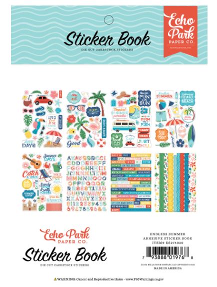 ספר מדבקות - ENDLESS SUMMER - Sticker Book