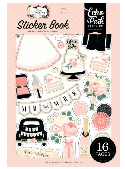 ספר מדבקות - WEDDING - Sticker Book