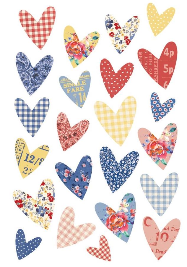 ספר מדבקות - Simple Stories Sticker Book 12/Sheets - Simple Vintage Linen Market