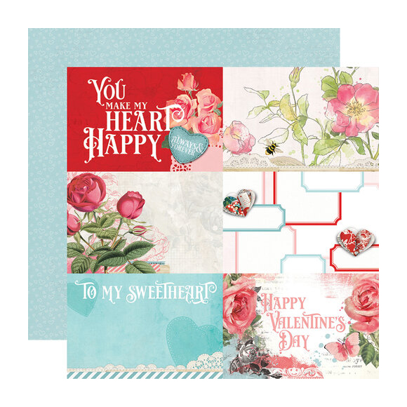987 My Valentine - 4x6 Elements