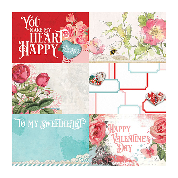 987 My Valentine - 4x6 Elements