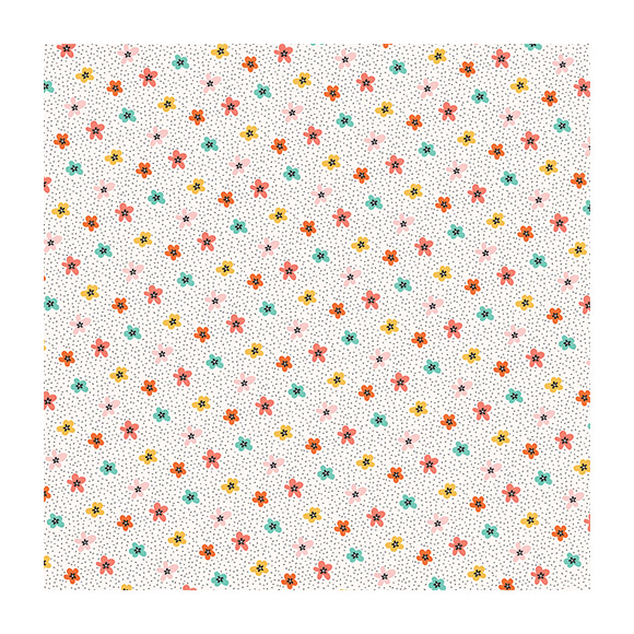 דף קארדסטוק 49 Hey Crafty Girl - 3x4 Elements