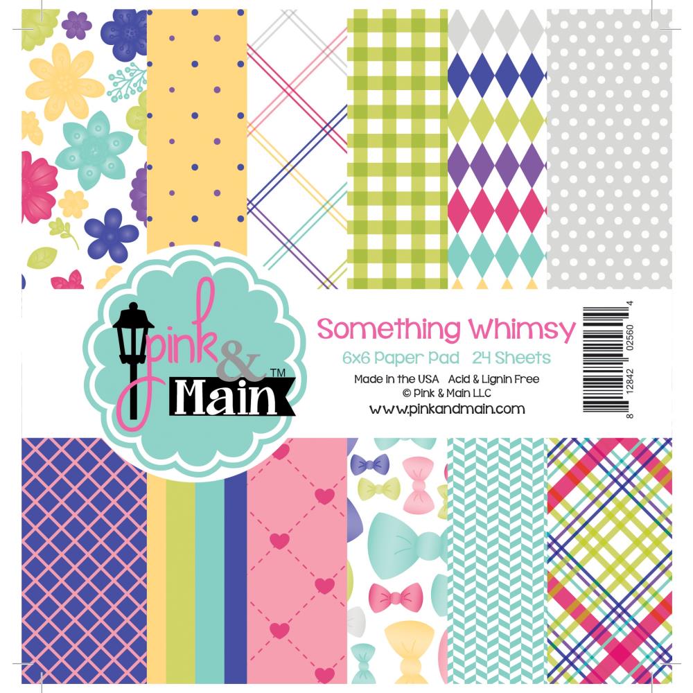 מארז דפי קארדסטוק &quot;6 Something Whimsy Paper Pad