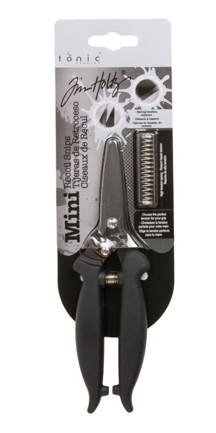 מספרי פח - Tim Holtz Mini Recoil Snips