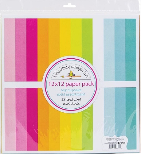 מארז דפי קארדסטוק - Textured Double-Sided Cardstock