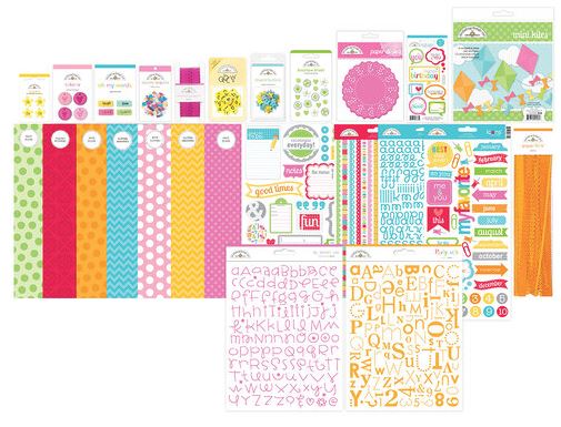 אוסף - Doodlebug Collection Value Bundle - Cute &amp; Crafty