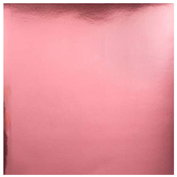 955 Bazzill Paper Foil Cardstock - Light PInk