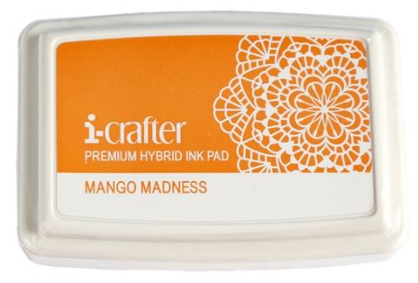 דיו היברידי - כתום - I-Crafter Hybrid Ink Pad - Mango Madness