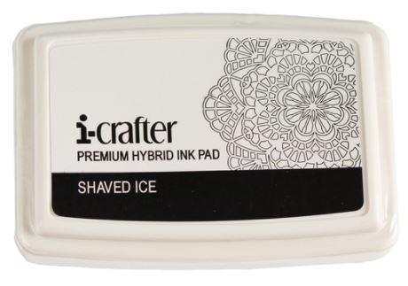 דיו היברידי - לבן -I-Crafter Hybrid Ink Pad - Shaved Ice