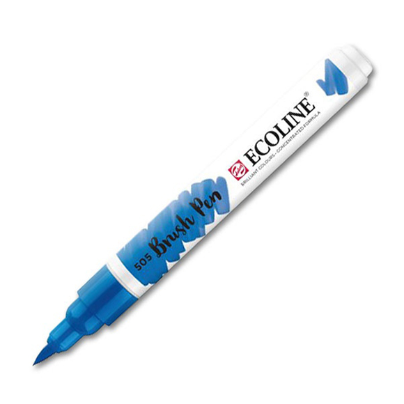 טוש - Ecoline Brushpen 505 ultramarine light