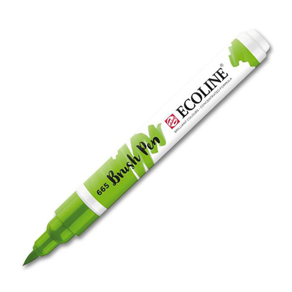 טוש - Ecoline Brushpen 665 spring green