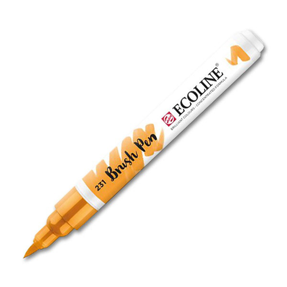 טוש - Ecoline Brushpen 231 gold ochre